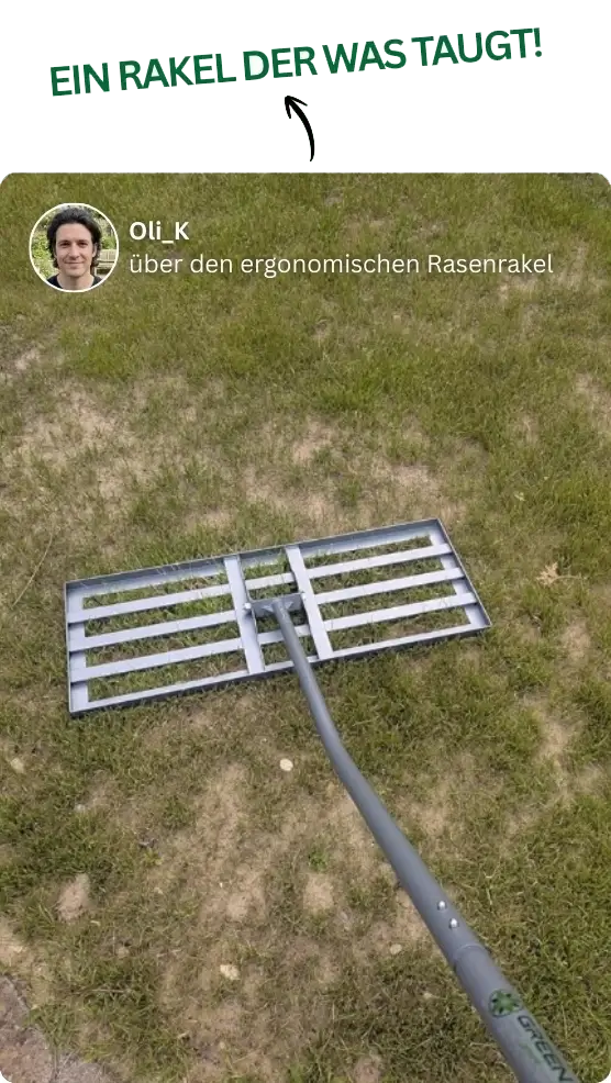 Erfahungsbericht: Ein Rakel der was taugt, GREEN Spark Rakel im Einsatz 