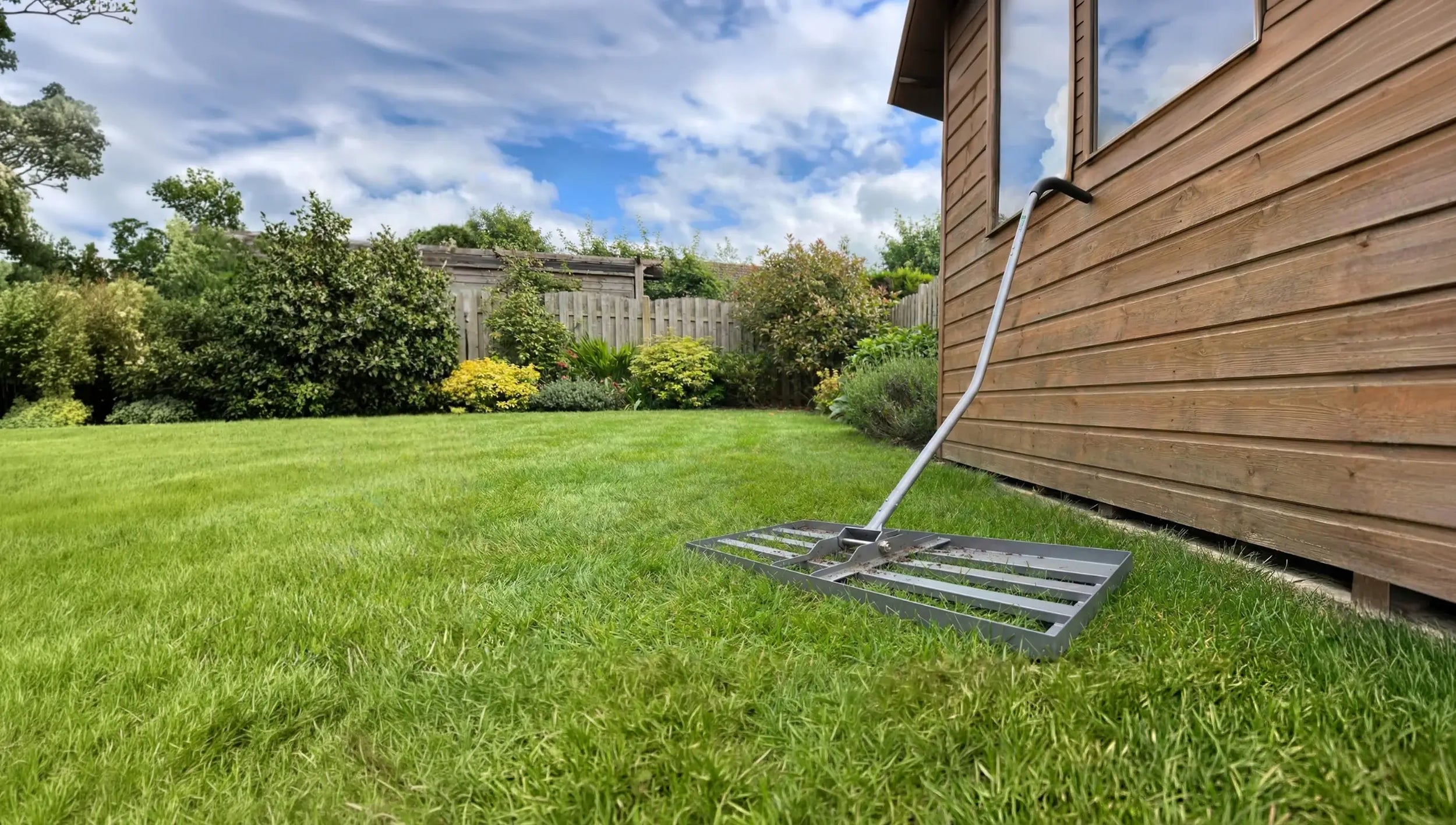 Produktvideo: GREEN Spark Rasenrakel – Montage, Ergonomie und Anwendung im Garten